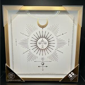 Marmot Gold and Black Celestial Art Print